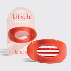 Flacher Wolkenclip - Kirsch | Medium