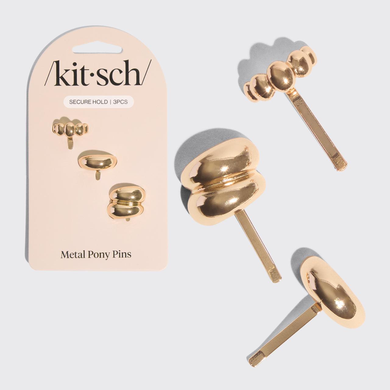 Gold Metal Pony Pins