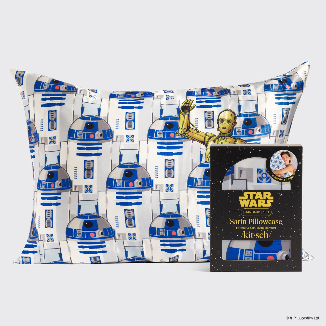 Star Wars™ & Kitsch Federa in raso R2-D2 & C-3PO