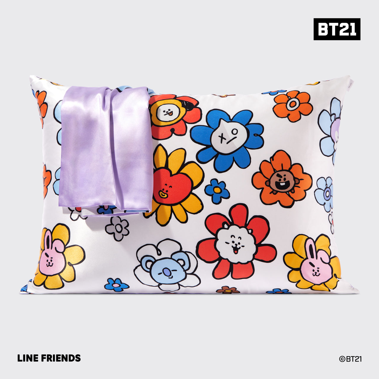 Kitsch x BT21 Federa in raso - MANG