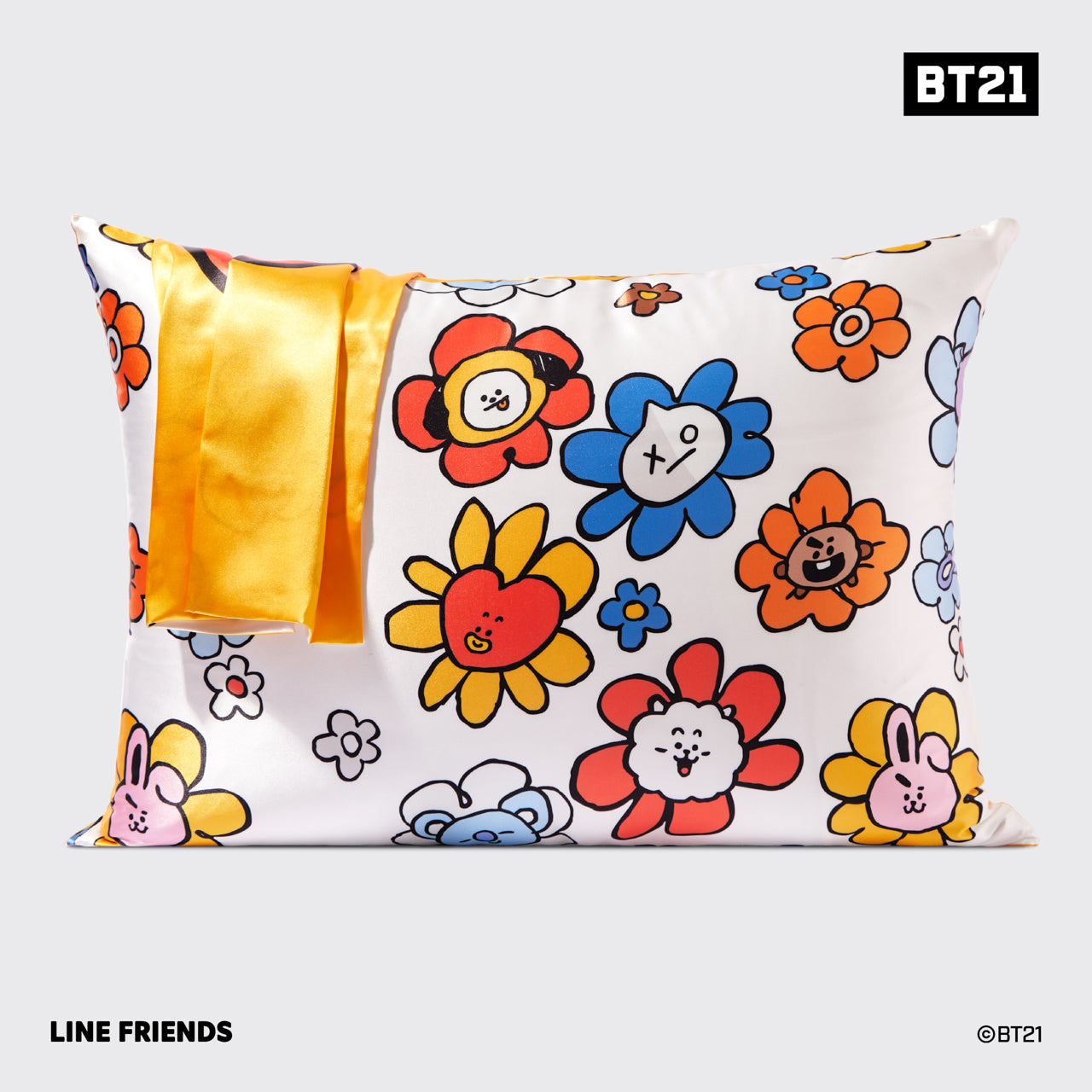 Kitsch x BT21 Federa in raso CHIMMY