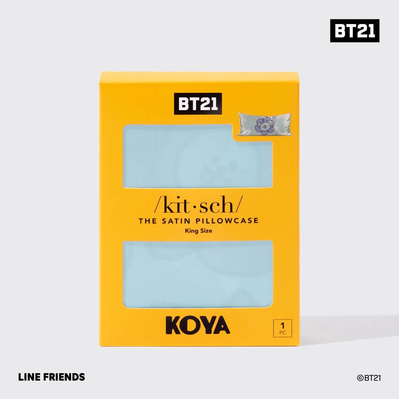Kitsch x BT21 Kopfkissenbezug KOYA - King