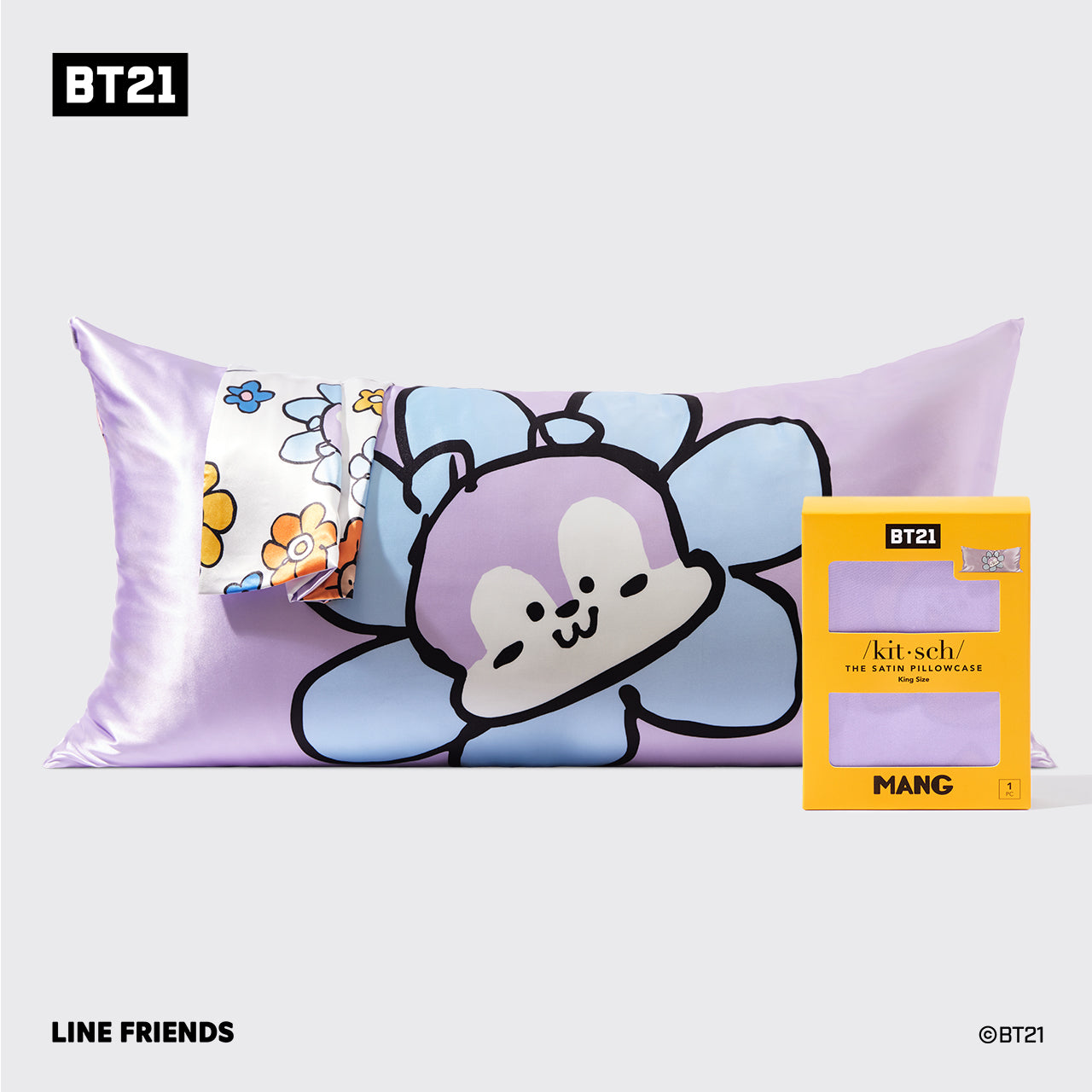 BT21 meets Kitsch King-pudebetræk - MANG