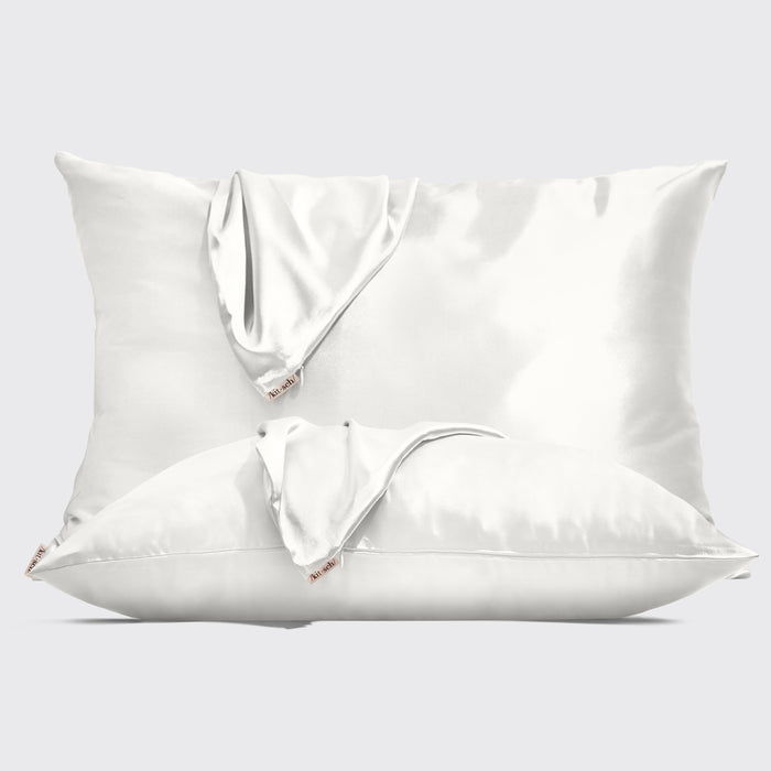 Juego de 2 fundas para almohada Standard edición Navideña - Ivory
