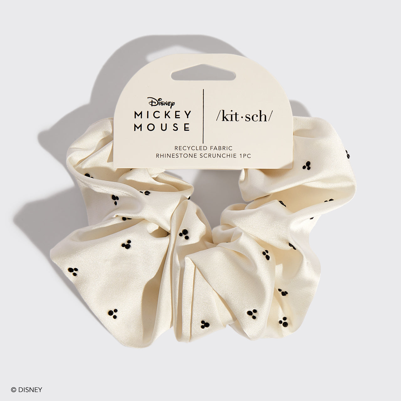 Kitsch & Mickey und Minnie Strass-Haargummi - Creme
