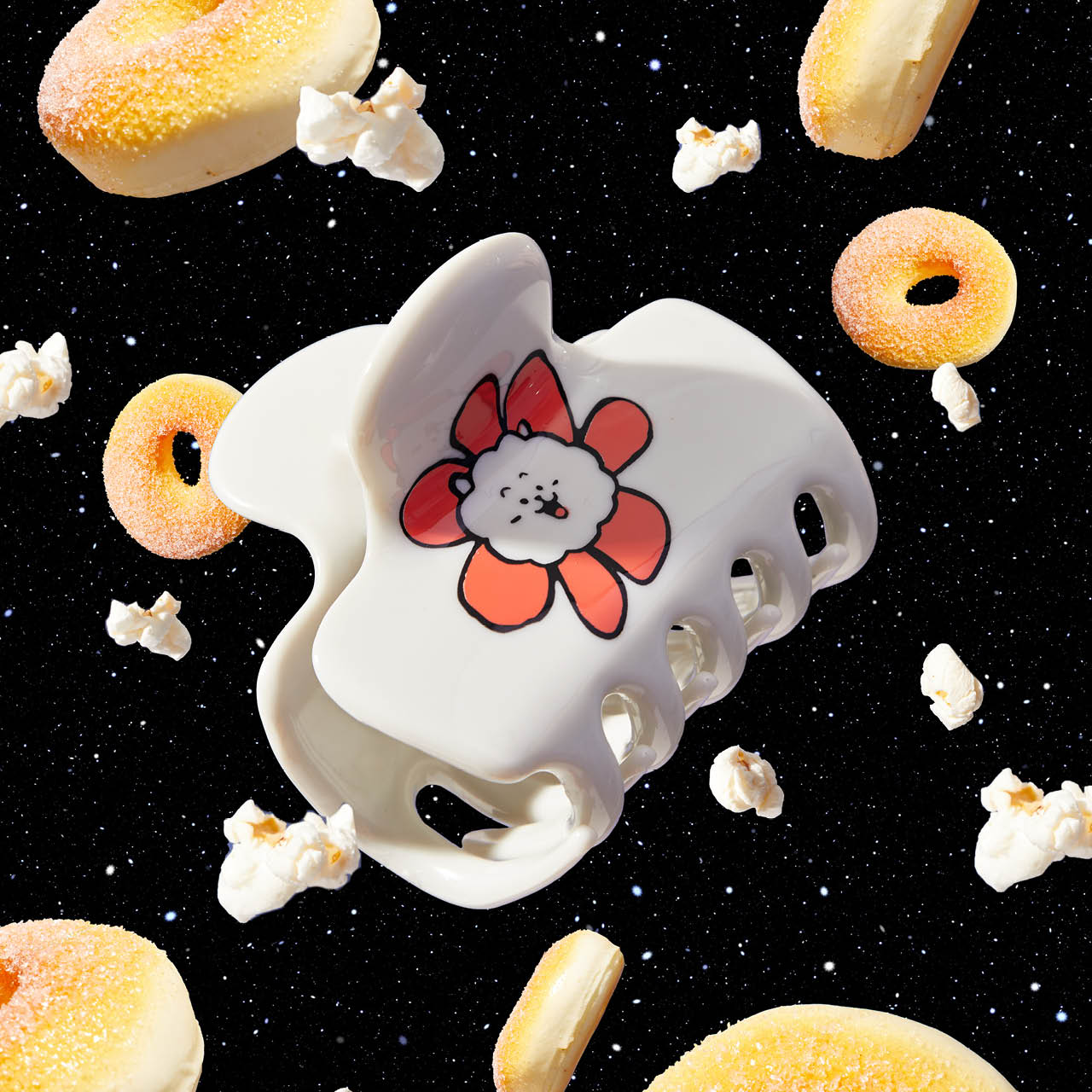 Kitsch x BT21 Wolken-Haarspange - RJ