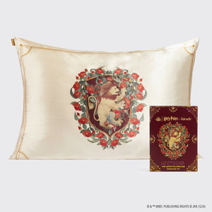 Harry Potter x Kitsch Satin pudebetræk Standard - Gryffindor