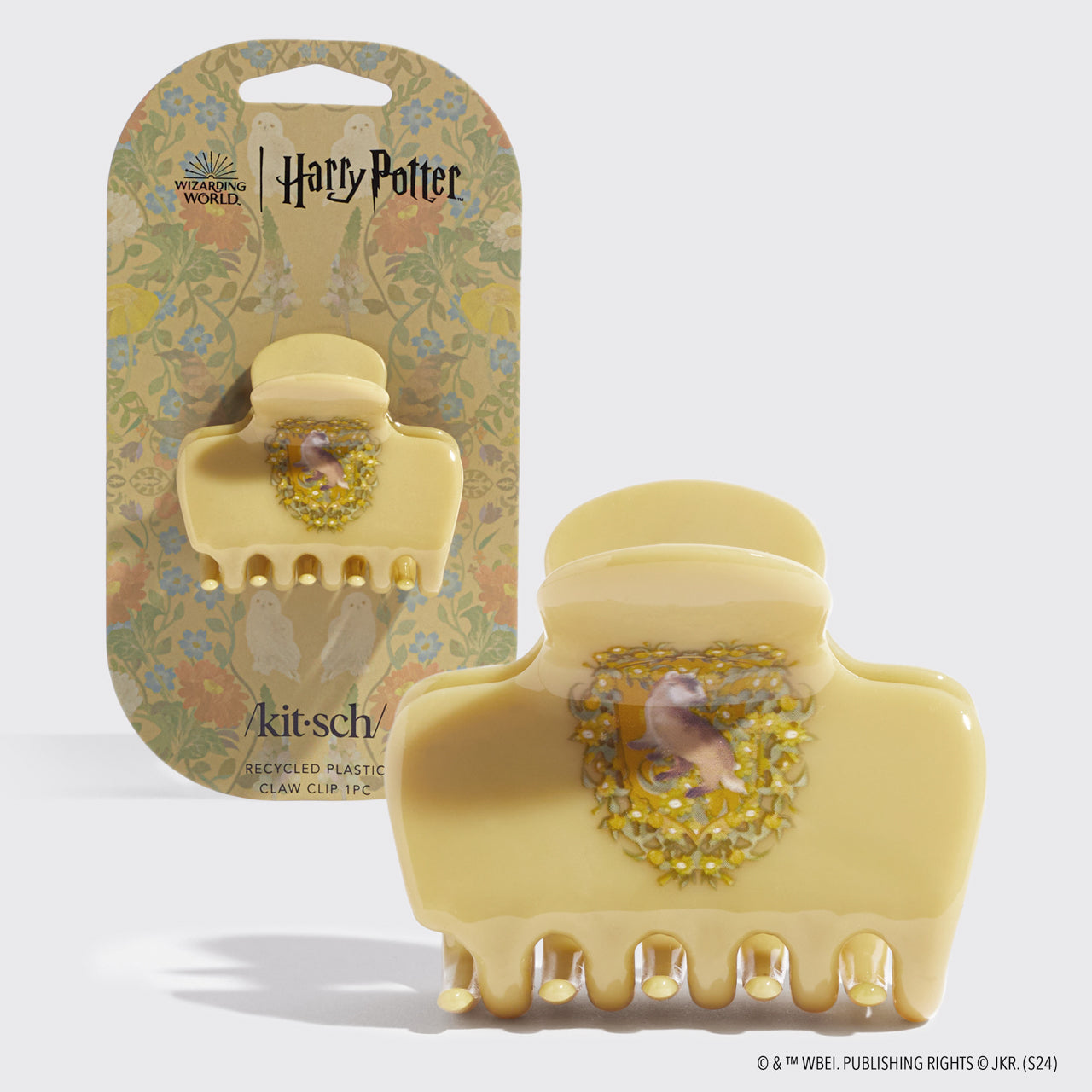 Kitsch x Harry Potter Pinza Nube - Hufflepuff