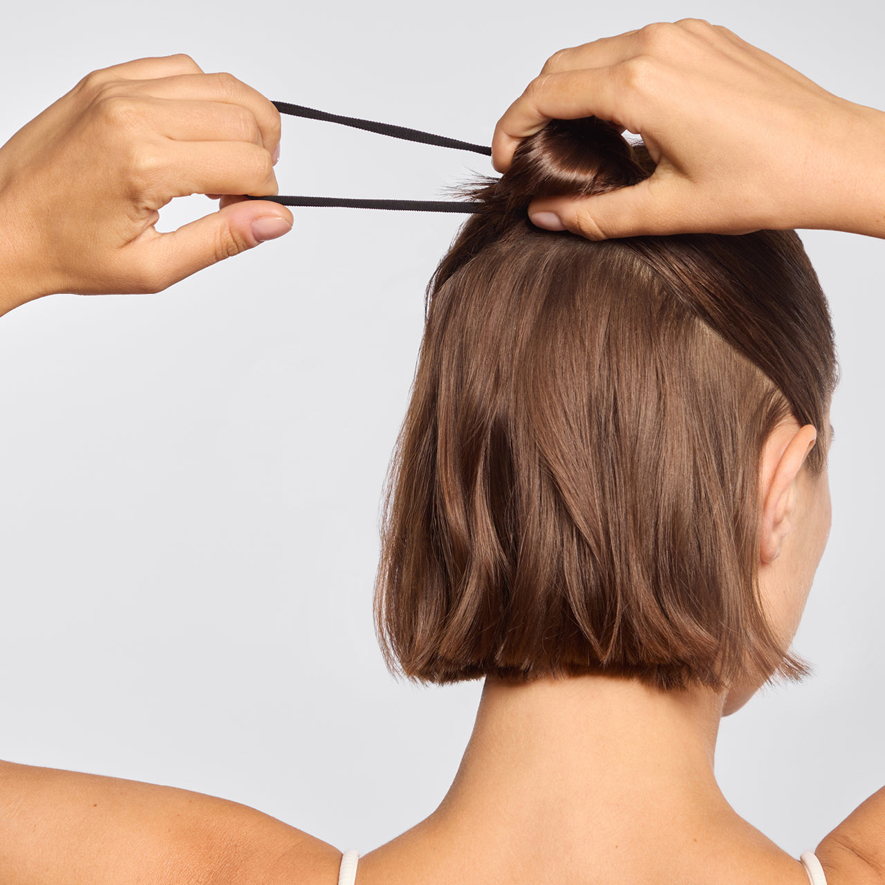 Elastiques pour cheveux sans couture - 8 pièces - Noir