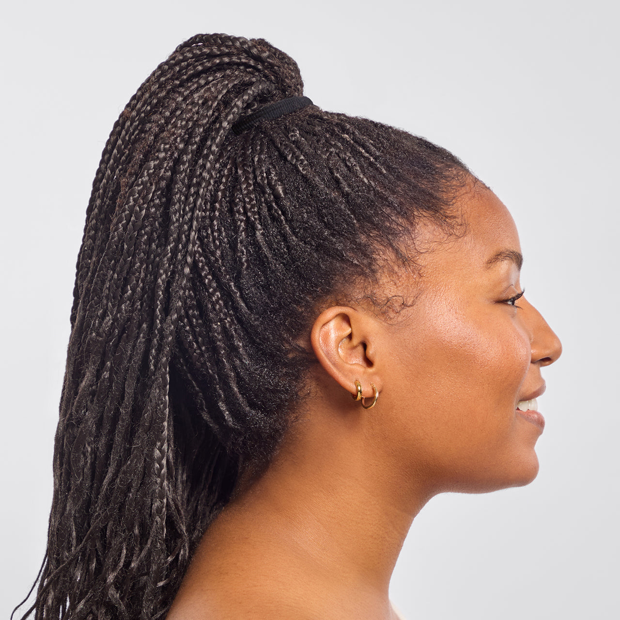 Elastiques pour cheveux sans couture - 8 pièces - Noir