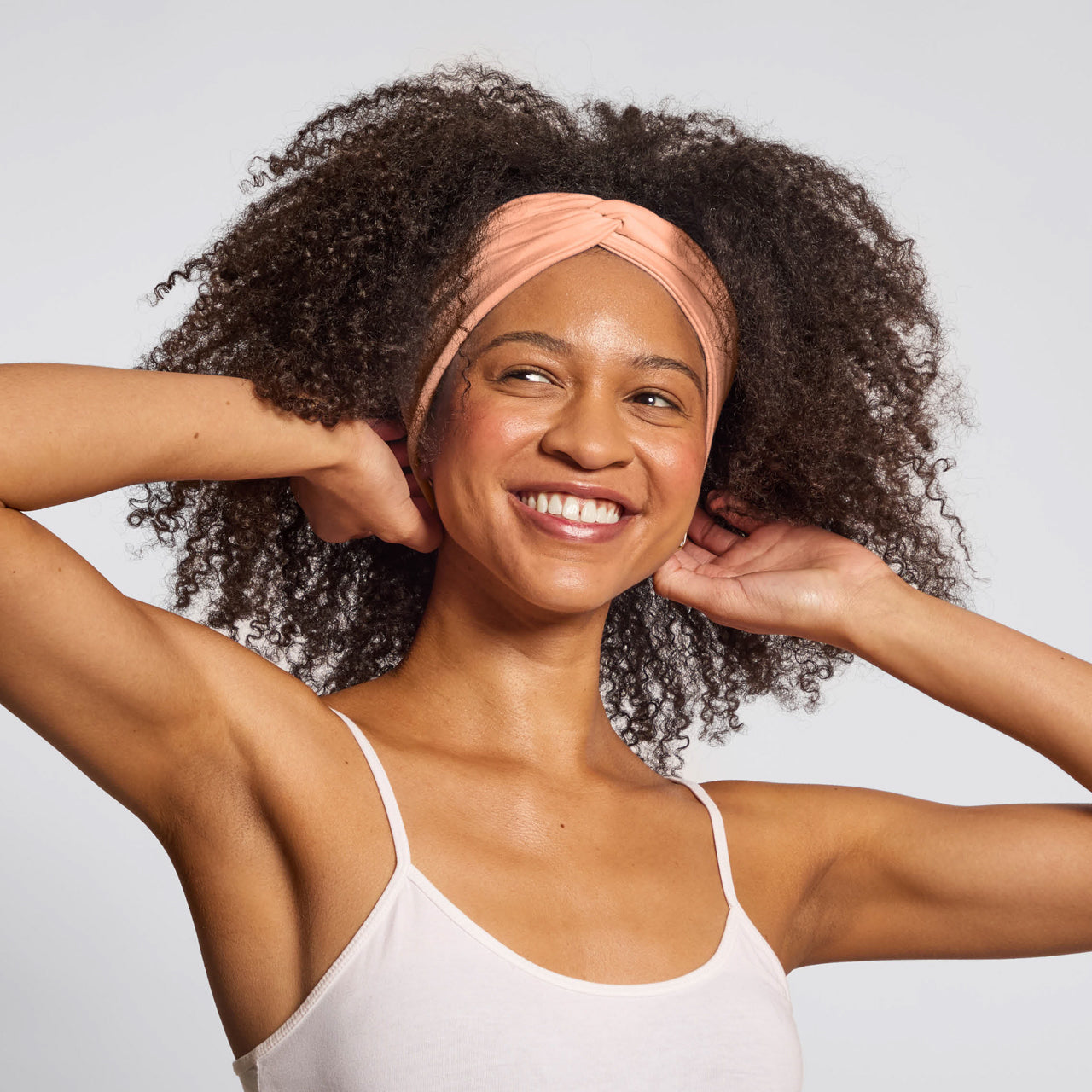 Set de 2 diademas elásticas Twist - Palisandro