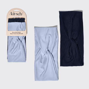 Stretchy Twist Headbands 2pc Set - Garden Bouquet