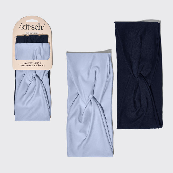 Stretchy Twist Headbands 2pc Set - Garden Bouquet