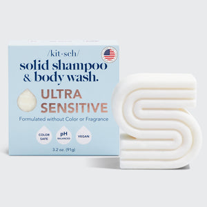 Ultra Sensitive Shampoo & Body Wash Bar uden parfume