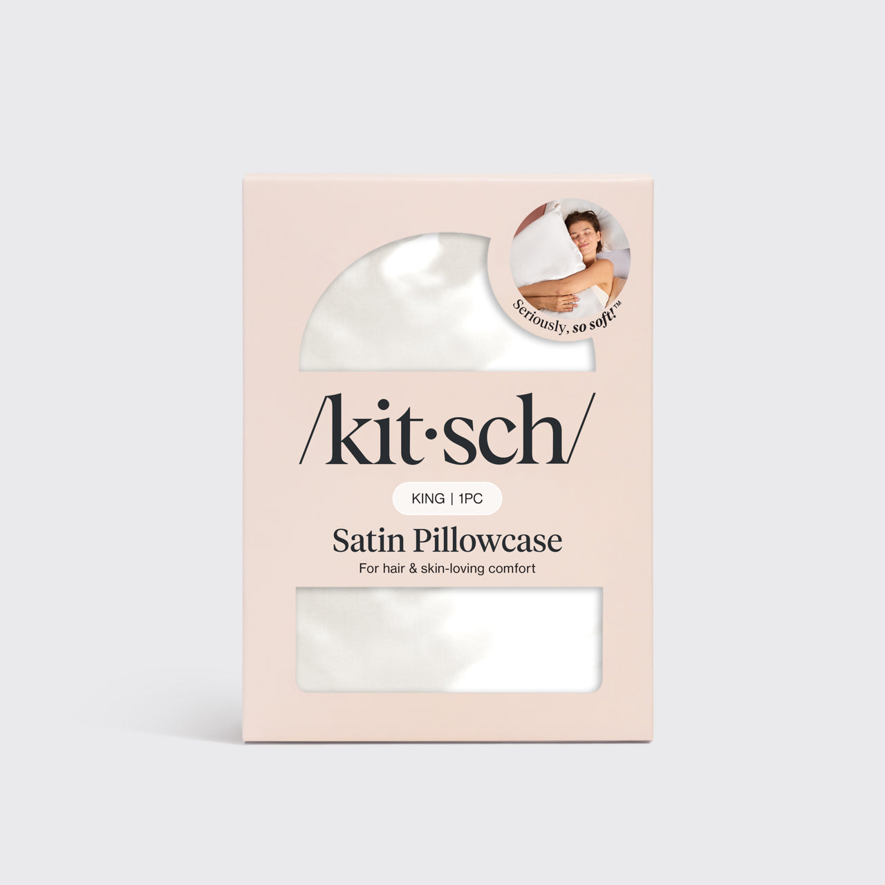 Kissenbezug - Elfenbein | King