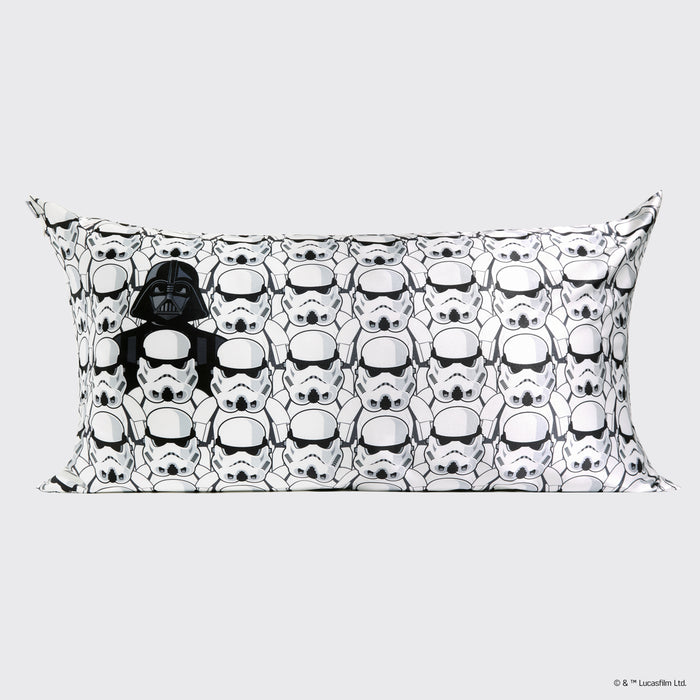 Star Wars™ & Kitsch Satin-Kissenbezug in Darth Vader & Sturmtruppen - King
