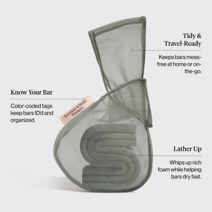 Shampoo-Beutel - Rosmarin und Biotin - Grün