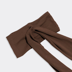 Chocolate Brown Set & Flow Active Curling Headband