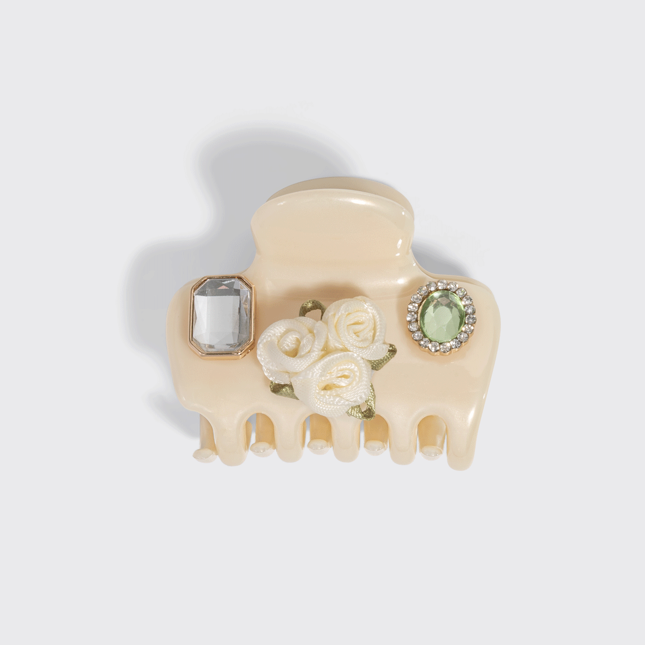 KitschPop™️ Cloud Clip & Charms in Pearlized Cream