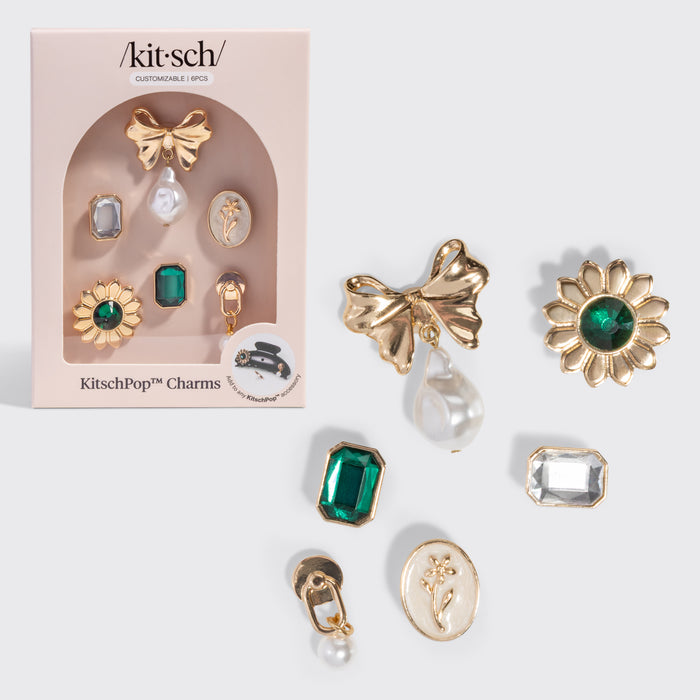 KitschPop™️ Charms in Vintage Emerald