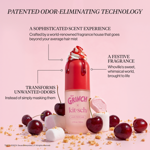 The Grinch x Kitsch Cherry Cheer Hair & Body Perfume Mist
