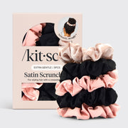 Assorterede satin-sovebånd
