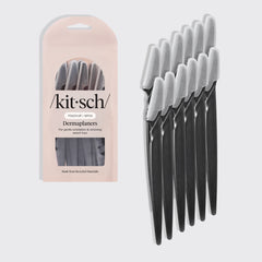 Dermaplaner 12er Set - Schwarz