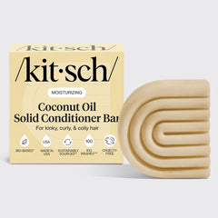 Kokosnussöl-Conditioner-Bar für trockenes, strapaziertes Haar