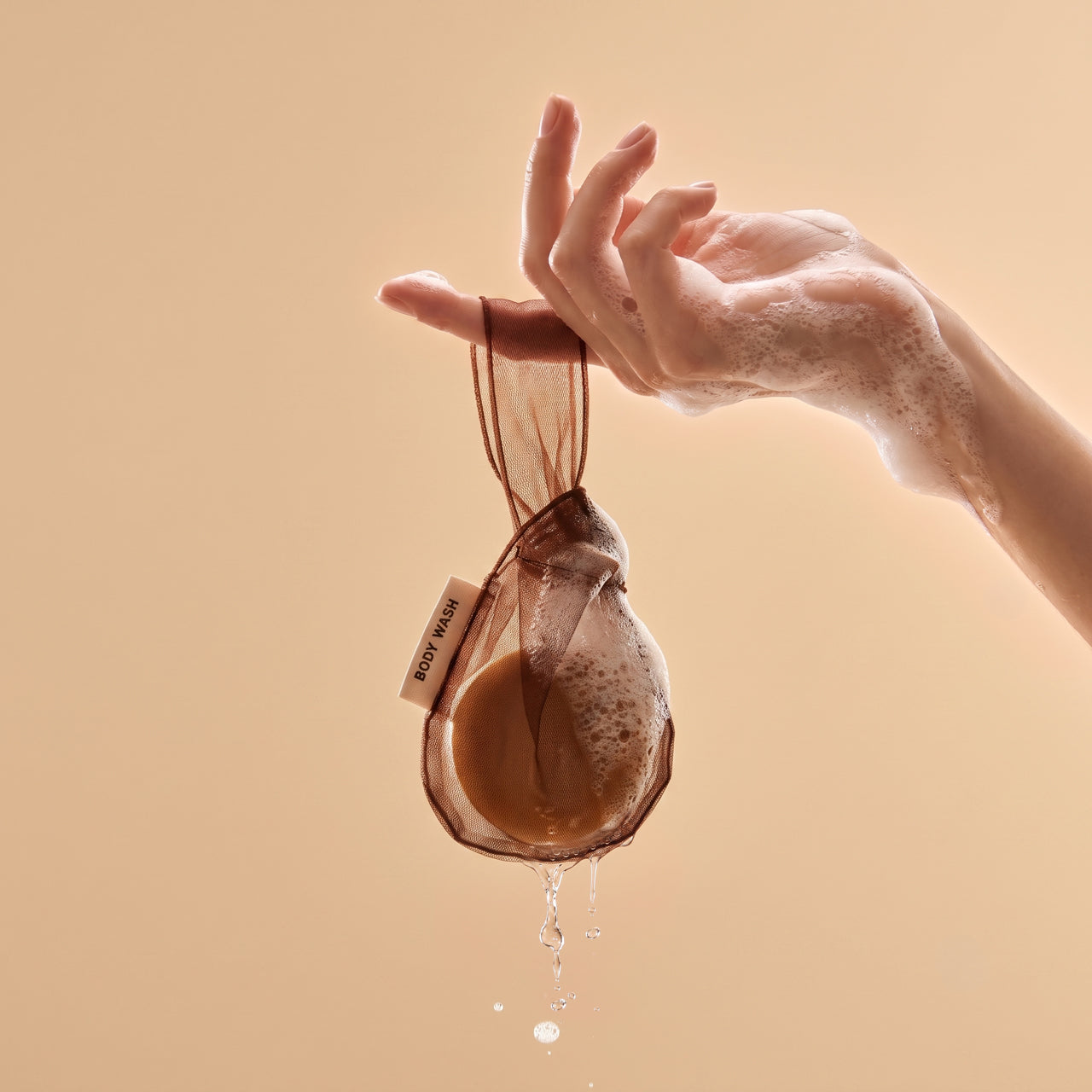Bolsa para gel de baño en barra - Chocolate
