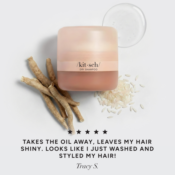 Volumengivende tørshampoo med risprotein