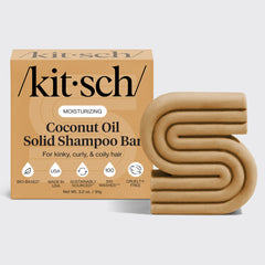 Kokosnussöl Shampoo Bar für trockenes, beschädigtes Haar