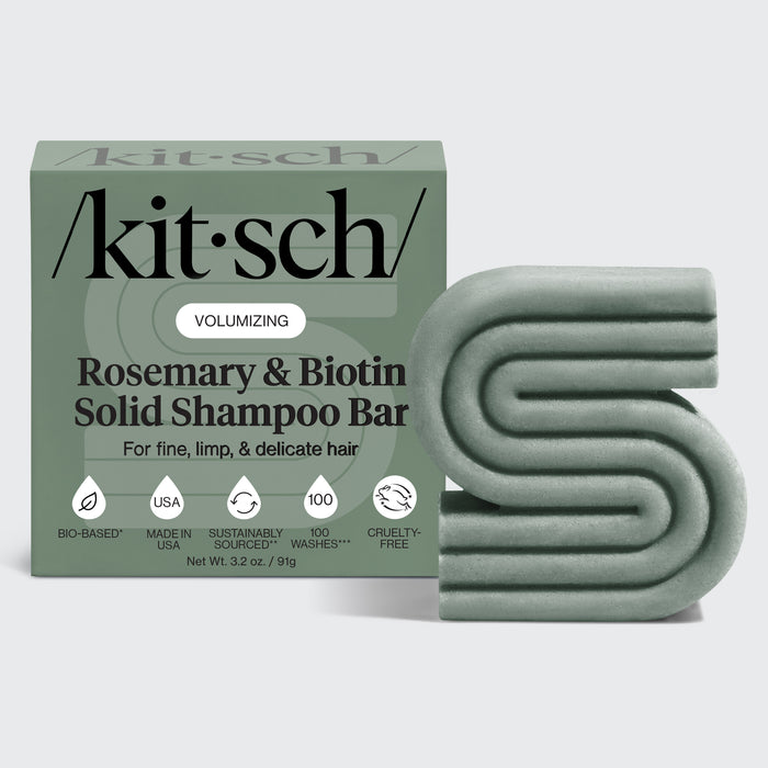 Rosmarin & Biotin Volumizing Solid Shampoo