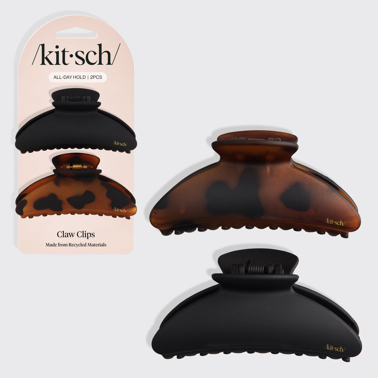 Mellemstore klosakse 2 stk - genbrugsplast