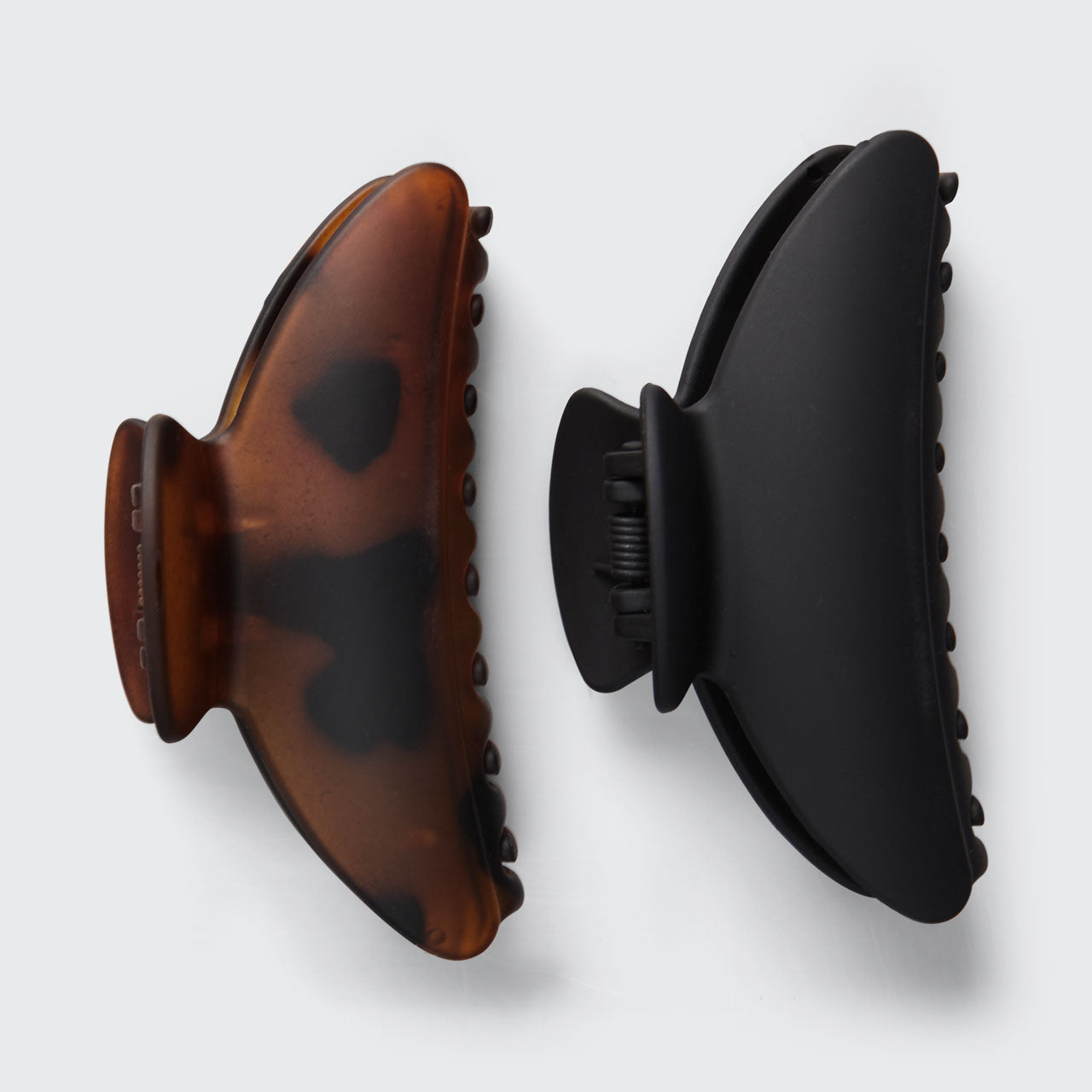 Mittlere Klauenklammern, 2 Stück – recycelter Kunststoff