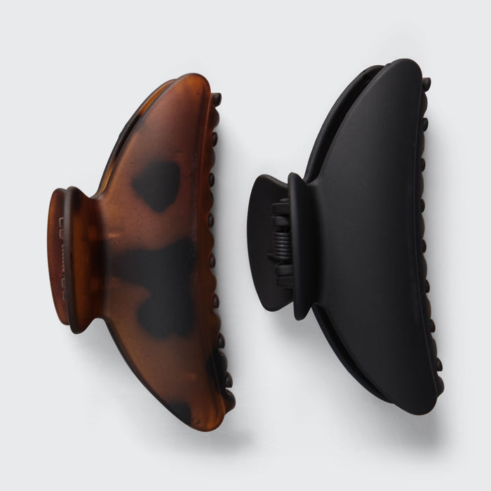 Clip per artigli medi 2 pezzi - plastica riciclata