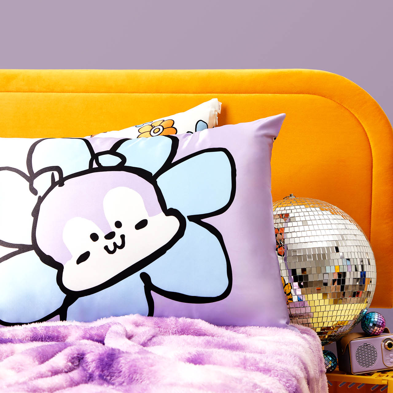 BT21 x Kitsch federa in raso - MANG | King