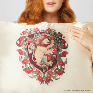 Harry Potter x Kitsch Satin pudebetræk Standard - Gryffindor
