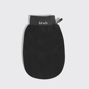 Gant exfoliant 1pc - Noir
