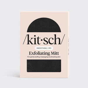 Gant exfoliant 1pc - Noir