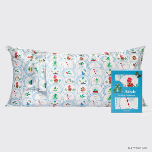 Kitsch x Elf Satin Pillowcase in North Pole - King
