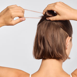 Set de 8 gomas para el pelo sin costuras - Palisandro