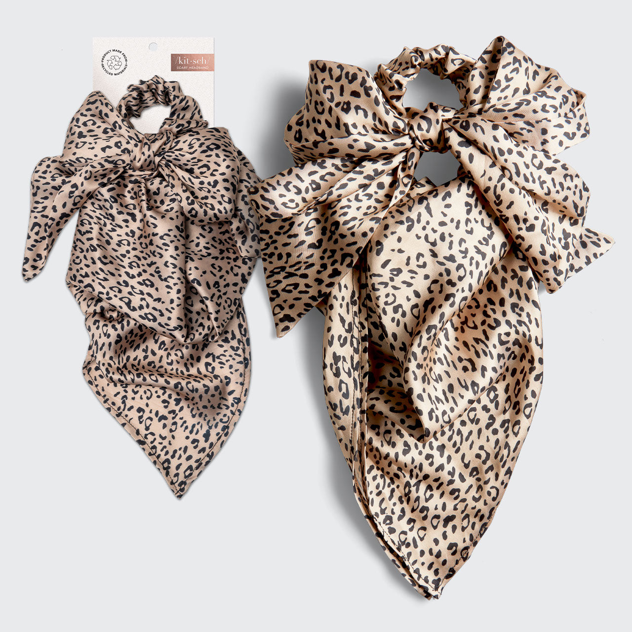 Umweltfreundlicher Haarschal - Leopard