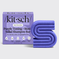 Purple Toning Shampoo Bar for Color Treated & Grey Hair