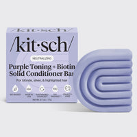 Purple Toning Conditioner Bar til farvebehandlet og gråt hår