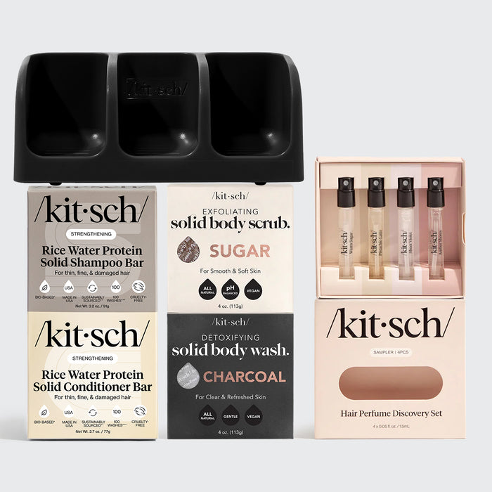 Créez votre propre shampooing et après-shampooing avec un panier de douche auto-vidant GRATUIT