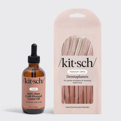 100 % ricinusolie 2 oz + GRATIS miljøvenlig dermaplaner
