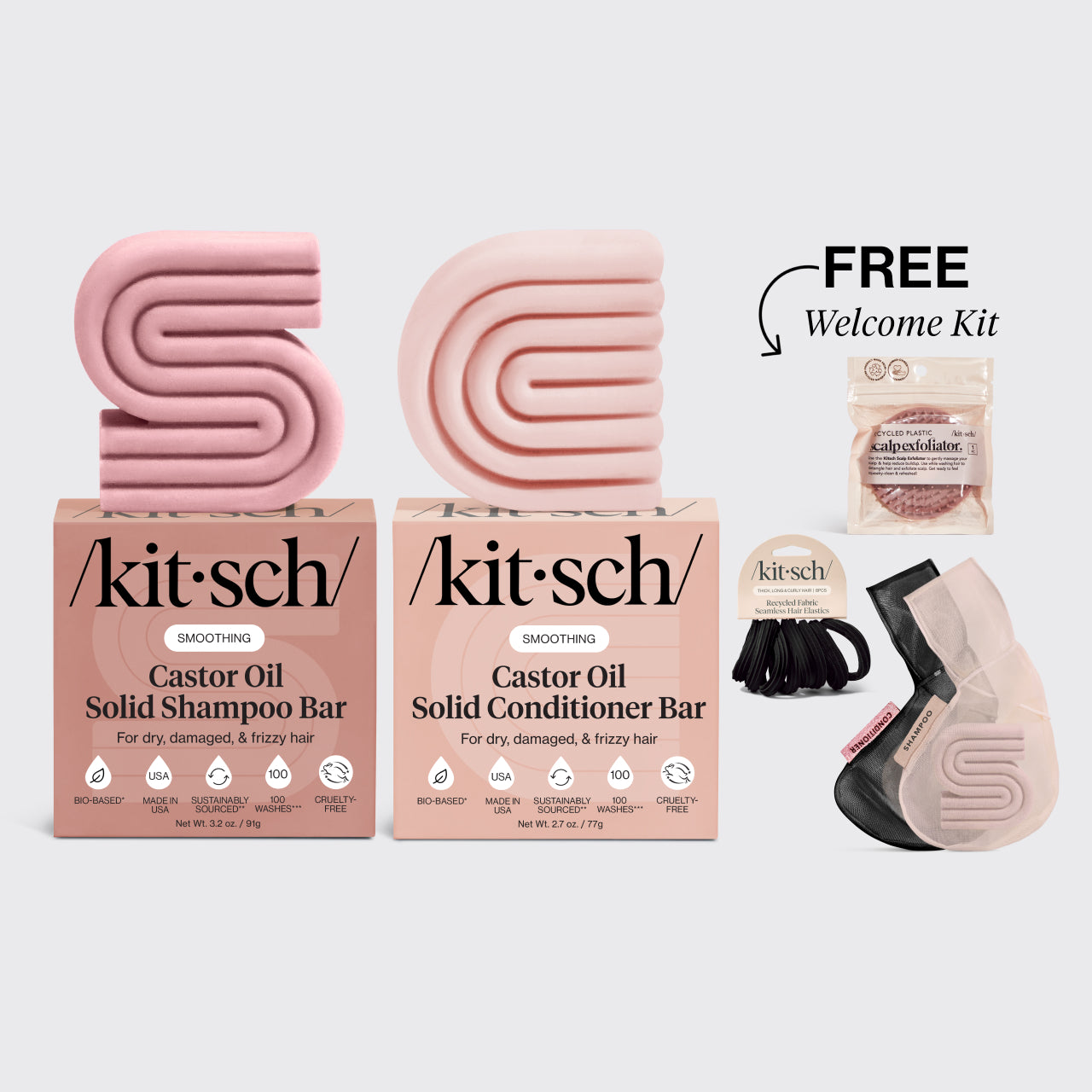 Costruisci il tuo bundle di contenitori per shampoo e balsamo