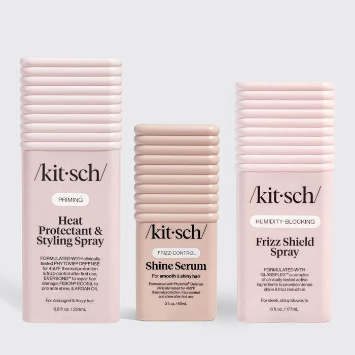 Curl-to-Straight Frizz Control Bundle