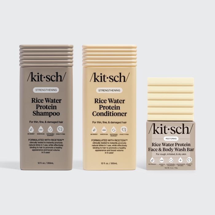 Hair Growth Rice Water Shampoo, Conditioner & Face & Body