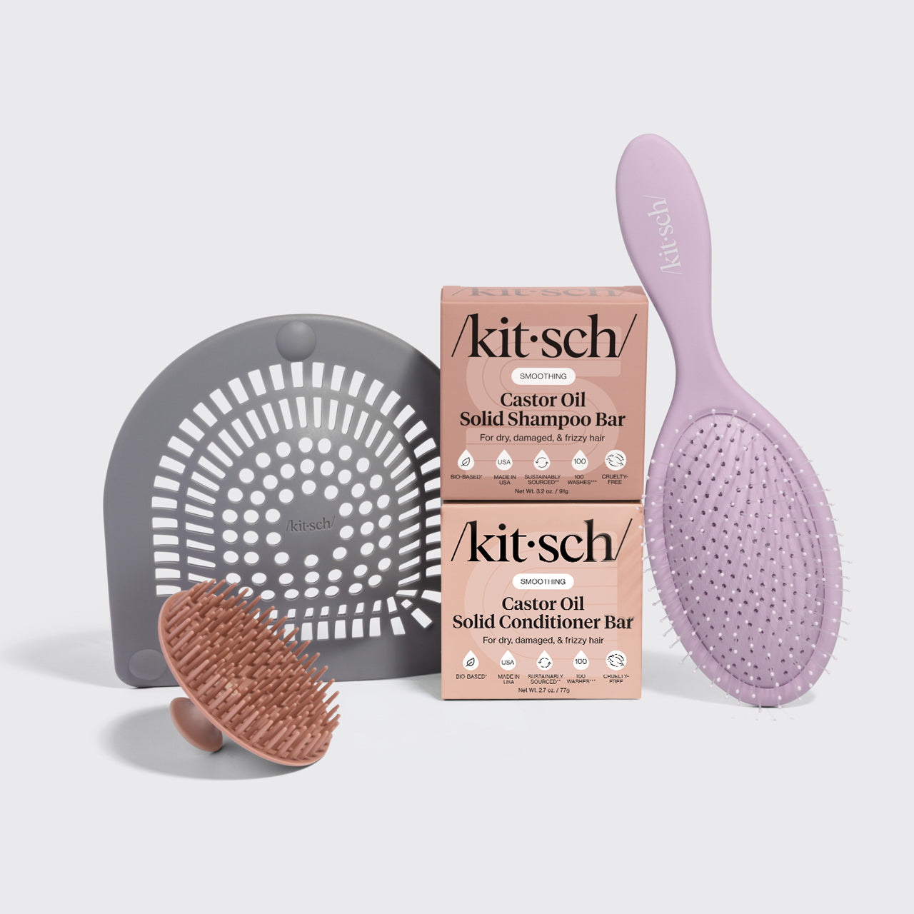 Stellen Sie Ihr Shampoo-Set zusammen – inkl. GRATIS selbstentleerendem Duschkorb